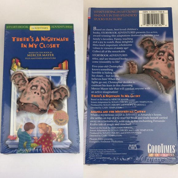 Vtg 2001 Storybook Adventures Set Mercer Mayer 5 VHS Tapes Sealed Family Kids - Picture 8 of 10